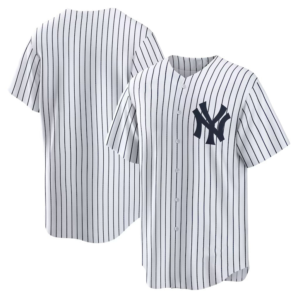 New York Yankees White JEROMEN Home Replica Team Jersey