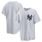 New York Yankees White JEROMEN Home Replica Team Jersey