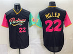 San Diego Padres #22 Mason Miller 2022 Black JEROMEN City Connect Cool Base Stitched Jersey