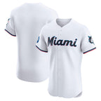 Miami Marlins White JEROMEN Home Elite Jersey