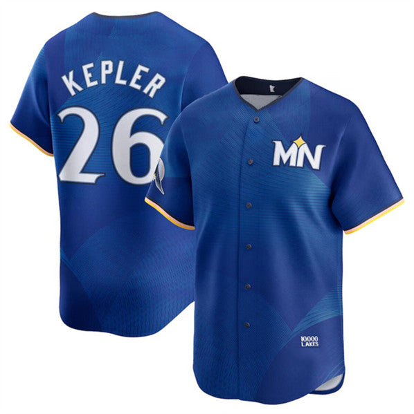 Minnesota Twins #26 Max Kepler Royal JEROMEN 2024 City Connect Limited Stitched Jersey