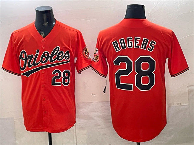 Baltimore Orioles #28 Trevor Rogers Orange JEROMEN 2025 Limited Stitched Jersey