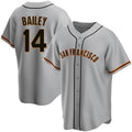 San Francisco Giants #14 Patrick Bailey Gray JEROMEN Cool Base Stitched Jersey
