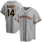 San Francisco Giants #14 Patrick Bailey Gray JEROMEN Cool Base Stitched Jersey