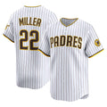 San Diego Padres #22 Mason Miller White JEROMEN Home Limited Player Jersey