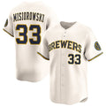 Milwaukee Brewers #33 Jacob Misiorowski Cream JEROMEN 2025 Limited Stitched Jersey