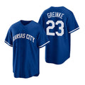 Kansas City Royals #23 Zack Greinke Royal JEROMEN Cool Base Stitched Jersey