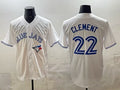 Toronto Blue Jays #22 Ernie Clement white JEROMEN 50th Anniversary Alternate Limited Jersey