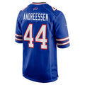B.Bills #44 Joe Andreessen Royal JEROMEN Game Jersey