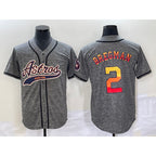 Houston Astros #2 Alex Bregman Grey JEROMEN Gridiron Cool Base Stitched Jersey