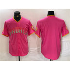 San Diego Padres Blank Pink JEROMEN Cool Base Stitched Jersey