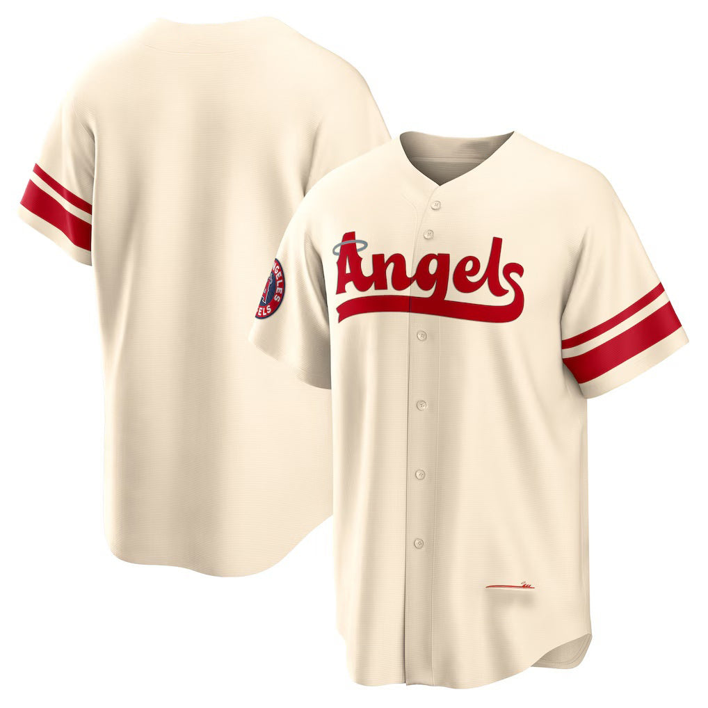 Los Angeles Angels Cream JEROMEN City Connect Replica Team Jersey