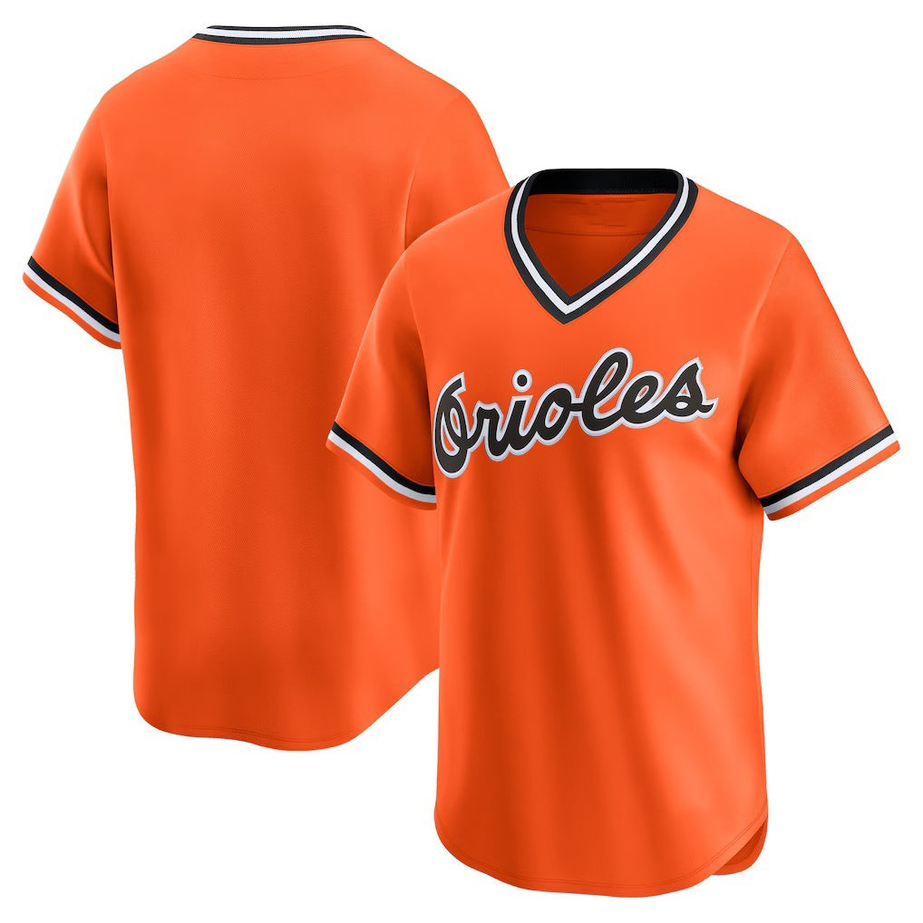 Baltimore Orioles Orange JEROMEN Throwback Cooperstown Collection Limited Jersey