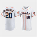 Houston Astros #20 Chas McCormick White JEROMEN 60th Anniversary Flex Base Stitched Jersey
