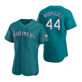 Seattle Mariners #44 Julio Rodr¨ªguez Aqua JEROMEN Flex Base Stitched Jersey
