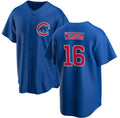 Chicago Cubs #16 Patrick Wisdom Blue JEROMEN Cool Base Stitched Jersey