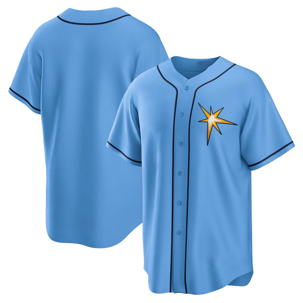 Tampa Bay Rays Light Blue JEROMEN Spring Training Replica Team Jersey