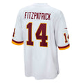 W.Football Team #14 Ryan Fitzpatrick White JEROMEN Game Jersey