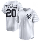 New York Yankees #20 Jorge Posada White JEROMEN Cool Base Stitched Jersey