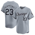 Chicago White Sox #23 Andrew Benintendi White JEROMEN Road Limited Player Jersey