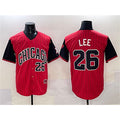 Chicago White Sox #26 Korey Lee Red Black JEROMEN 2025 City Connect Limited Stitched Jersey