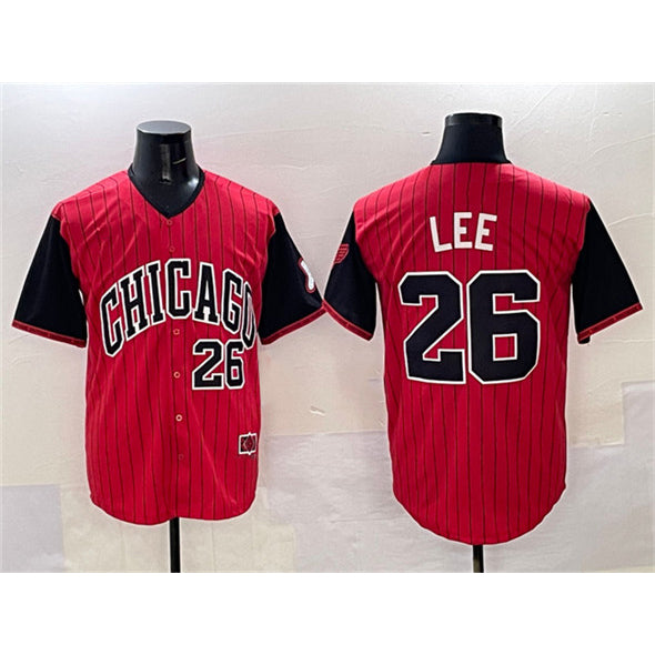 Chicago White Sox #26 Korey Lee Red Black JEROMEN 2025 City Connect Limited Stitched Jersey