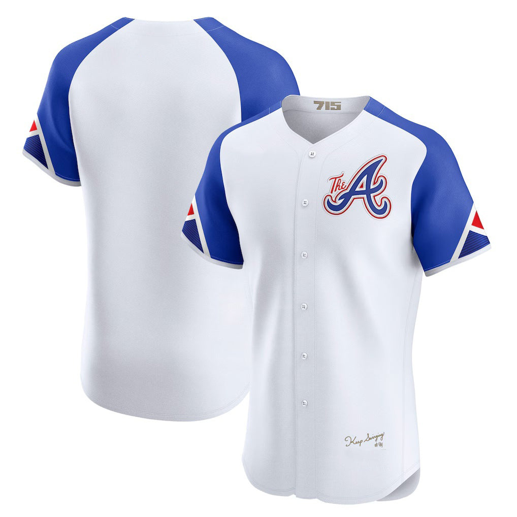 Atlanta Braves White JEROMEN City Connect Elite Jersey