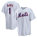 New York Mets #1 Jeff McNeil White JEROMEN Home Replica Player Jersey
