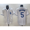 Los Angeles Dodgers #5 Freddie Freeman White JEROMEN Cool Base Stitched Jersey