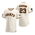 San Francisco Giants #23 Joc Pederson Cream JEROMEN Flex Base Stitched Jersey