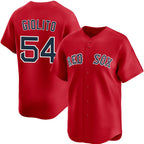 Boston Red Sox #54 Lucas Giolito Red JEROMEN 2025 Alternate Limited Stitched Jersey