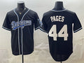 Los Angeles Dodgers #44 Andy Pages Black JEROMEN Stitched Jersey