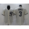 Chicago White Sox #3 Harold Baines 2021 Cream JEROMEN Field of Dreams Name Cool Base Stitched Jersey