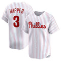 Philadelphia Phillies #3 Bryce Harper White JEROMEN Home Limited Player Jersey