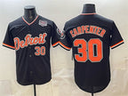 Detroit Tigers #30 Kerry Carpenter Black JEROMEN 2026 Alternate USA 250' Patch Vapor Premier Limited Stitched Jersey