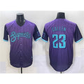 Arizona Diamondbacks #23 Zac Gallen Purple JEROMEN 2025 City Connect Limited Stitched Jersey