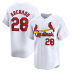 St. Louis Cardinals #28 Nolan Arenado White JEROMEN Home Limited Player Jersey