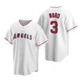 Los Angeles Angels #3 Waylor Ward White JEROMEN Cool Base Stitched Jersey