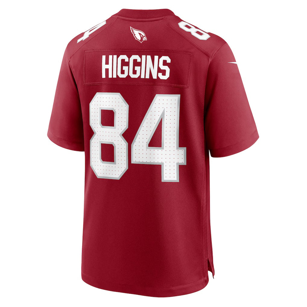 A.Cardinals #84 Elijah Higgins Cardinal JEROMEN Team Game Jersey