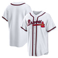 Atlanta Braves White JEROMEN Home Replica Team Jersey