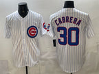Chicago Cubs #30 Edward Cabrera White JEROMEN 2026 Cool Base Stitched Jersey