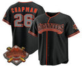 San Francisco Giants #26 Matt Chapman Black JEROMEN 2026 Alternate Stadium Stitched Jersey