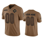 Custom W.Commanders Active Player 2023 Brown JEROMEN Salute To Setvice Limited Stitched Jersey