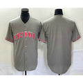 Cincinnati Reds Blank Grey JEROMEN Cool Base Stitched Jersey