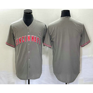 Cincinnati Reds Blank Grey JEROMEN Cool Base Stitched Jersey