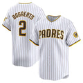 San Diego Padres #2 Xander Bogaerts White JEROMEN Home Limited Player Jersey