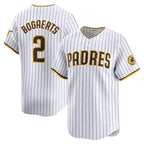 San Diego Padres #2 Xander Bogaerts White JEROMEN Home Limited Player Jersey