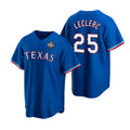 Texas Rangers #25 Jos¨¦ Leclerc Royal JEROMEN 2023 World Series Stitched Jersey