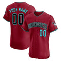 Custom Arizona Diamondbacks 2024 Flex Base Jersey ¨C Red JEROMEN