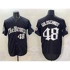 New York Yankees #48 Paul Goldschmidt Black JEROMEN 'Gothic Legacy Edition' Vapor Premier Limited Stitched Jersey